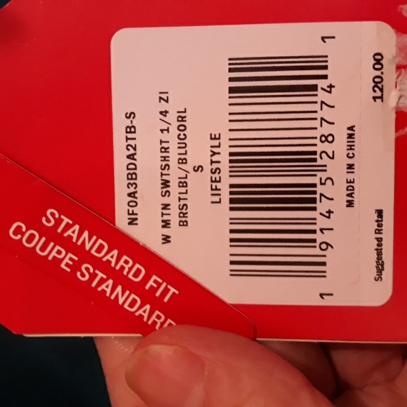 🏔 The Nort Face Mountain Sweatshirt 1/4 Zip - NWT - Picture 3 of 11